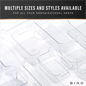 BINO Lucid bin fits fridge and pantry spaces for versatile storage