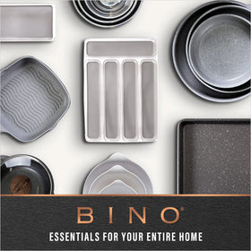BINO salad spinner compact gadget for quick meal prep.