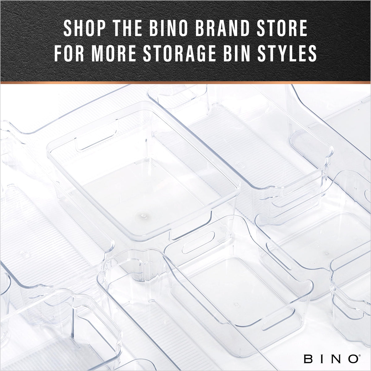 BINO craft supply bin organizes pens and tools in a craft area
