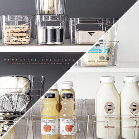 BINO fridge organization bin in compact size suitable for produce.
