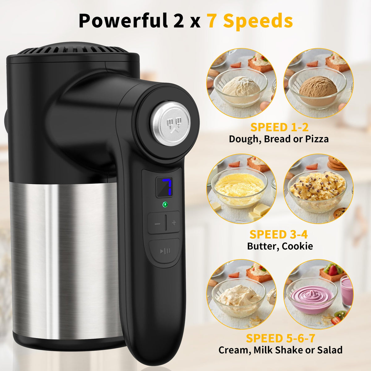 binROC quiet anti-splash motor keeps kitchen calm during whipping