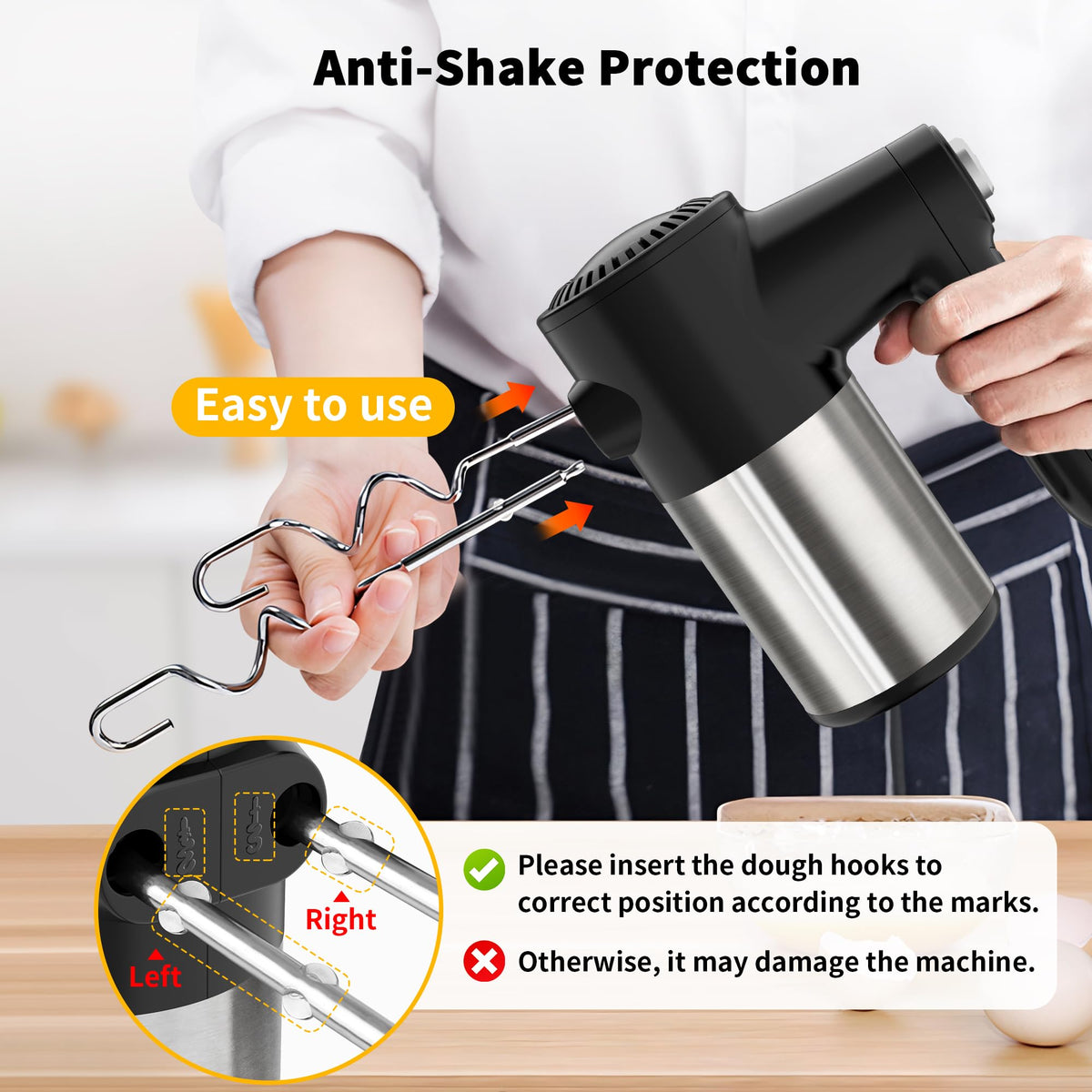 binROC storage base keeps mixer and attachments neatly organized