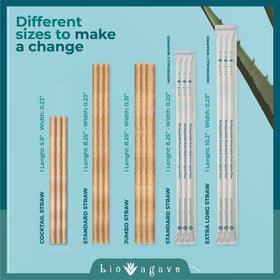 BIO AGAVE eco-friendly packaging highlighting plastic-free design.
