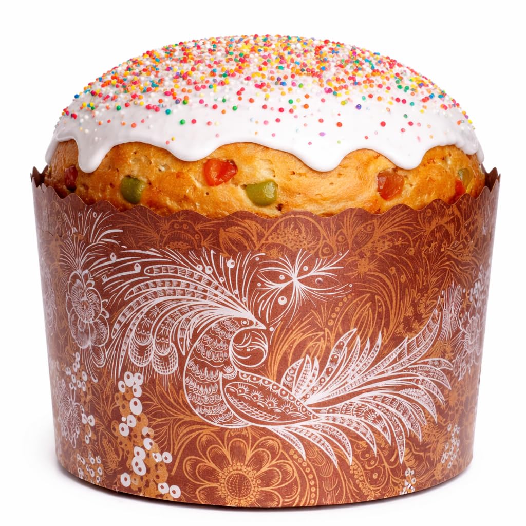 BIOL Easter bread paper mold front view shows 12-pack for easy gifting