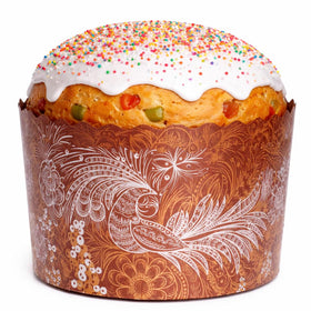 BIOL Easter bread paper mold front view shows 12-pack for easy gifting