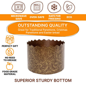 BIOL microwave and oven safe molds for versatile baking and reheating