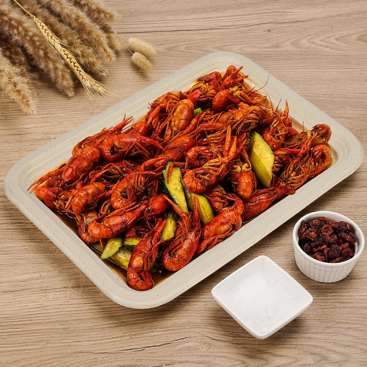 Birchio disposable serving tray ideal for food trucks and buffets.