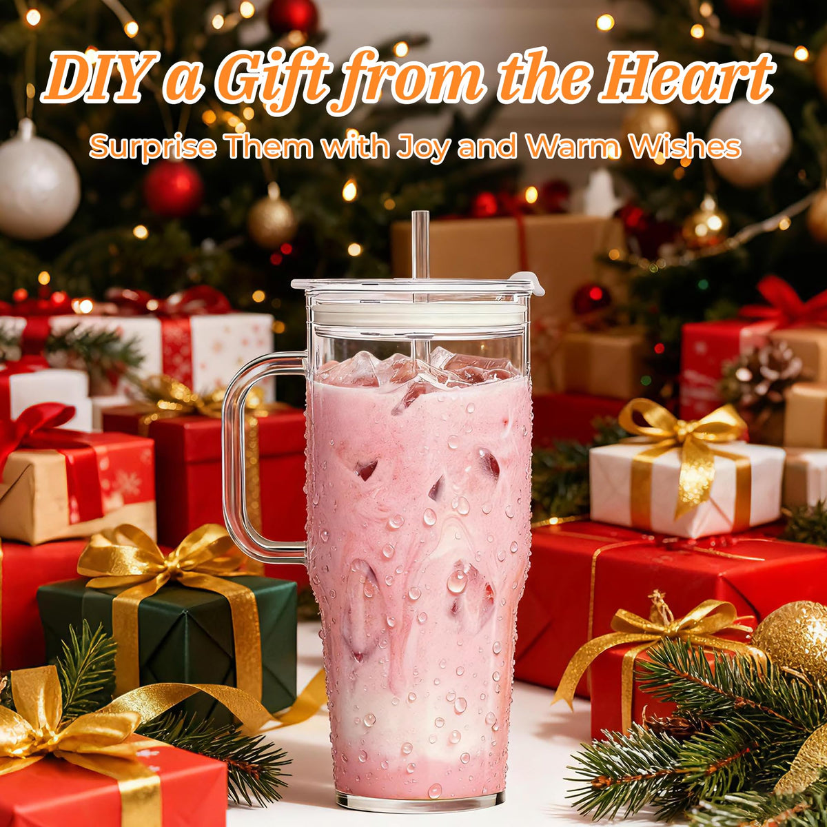 Birity dishwasher-safe glass tumbler for easy cleaning