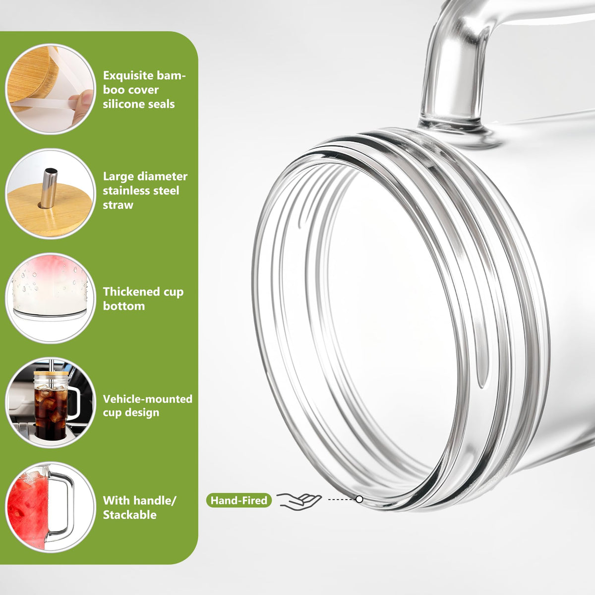 Birity travel mug with lids and straw for on the go hydration