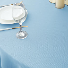 Biscaynebay 90-inch round tablecloth protects your table while hosting family dinners.