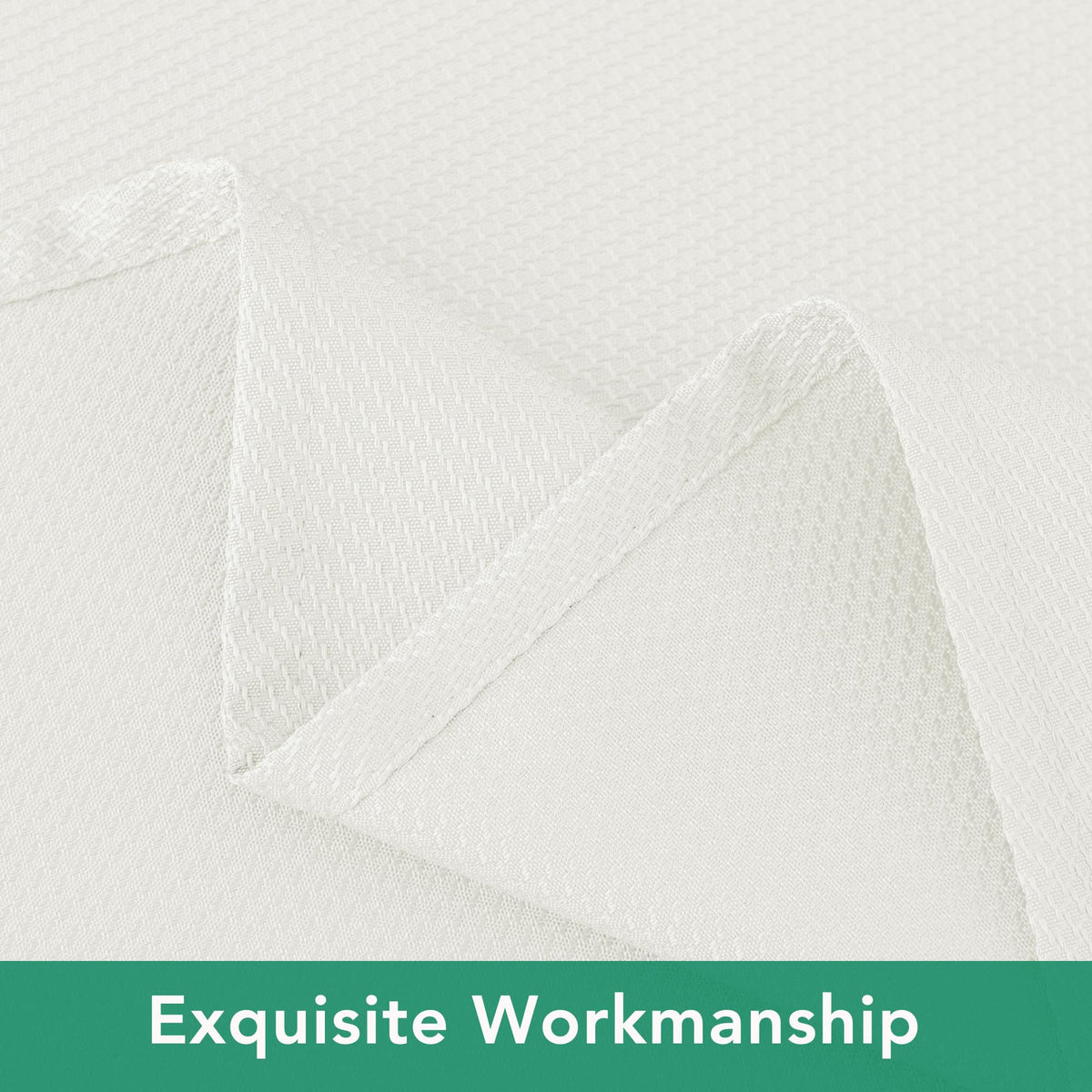 Biscaynebay versatile ivory tablecloth suits everyday dining and celebrations