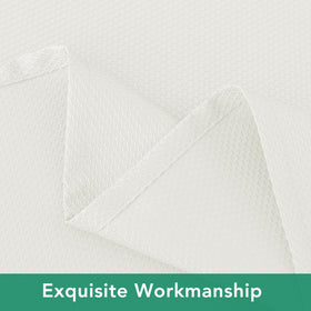 Biscaynebay versatile ivory tablecloth suits everyday dining and celebrations