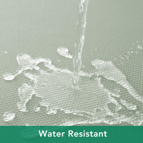 Biscaynebay tablecloth washable easy care for quick cleanup.