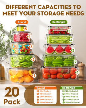 Biuleon rectangular 34oz container preserves freshness for sauces and soups.