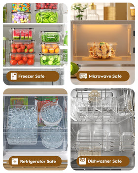 Biuleon rectangular 4.2oz container perfect for dips and sauces.