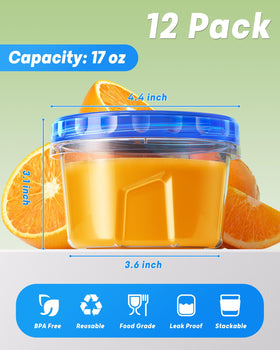BiuLeon airtight twist-top lid close-up for fresher leftovers.