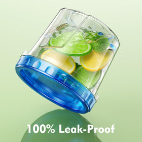 BiuLeon transparent BPA-free material makes contents easy to identify.