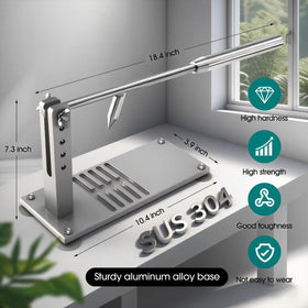 BIUWING G-clip clamp secures the setup on a table for easy opening.