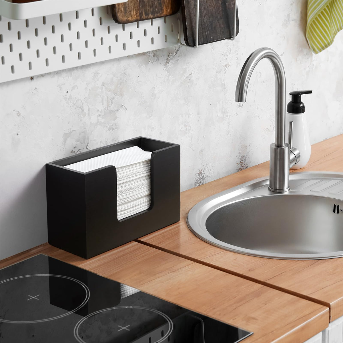 Bivvclaz compact restroom design fits small spaces and keeps towels organized