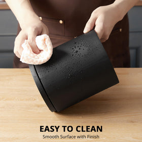 Bivvclaz long utensil capacity fits spatulas and tongs.