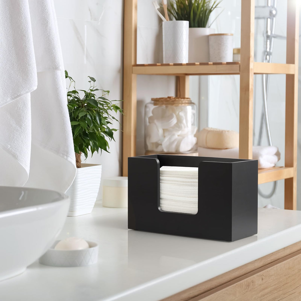 Bivvclaz pine wood dispenser close-up showing smooth surface and durability