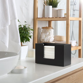 Bivvclaz pine wood dispenser close-up showing smooth surface and durability