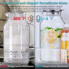 Bivvclaz pitcher in fridge ready for chilled drinks