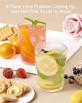 BJMEDYM gift-ready-glassware set makes a stylish housewarming present.