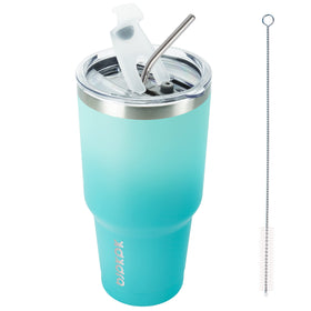 BJPKPK 30oz mint tumbler with lid for on-the-go hydration.