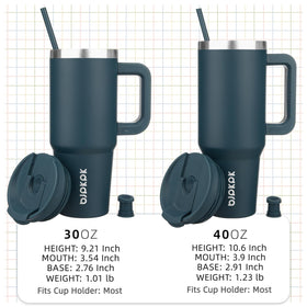 BJPKPK BPA-free lid supports sip and straw drinking options