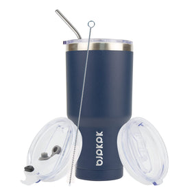 BJPKPK sip lid in action for convenient drinking on the move.