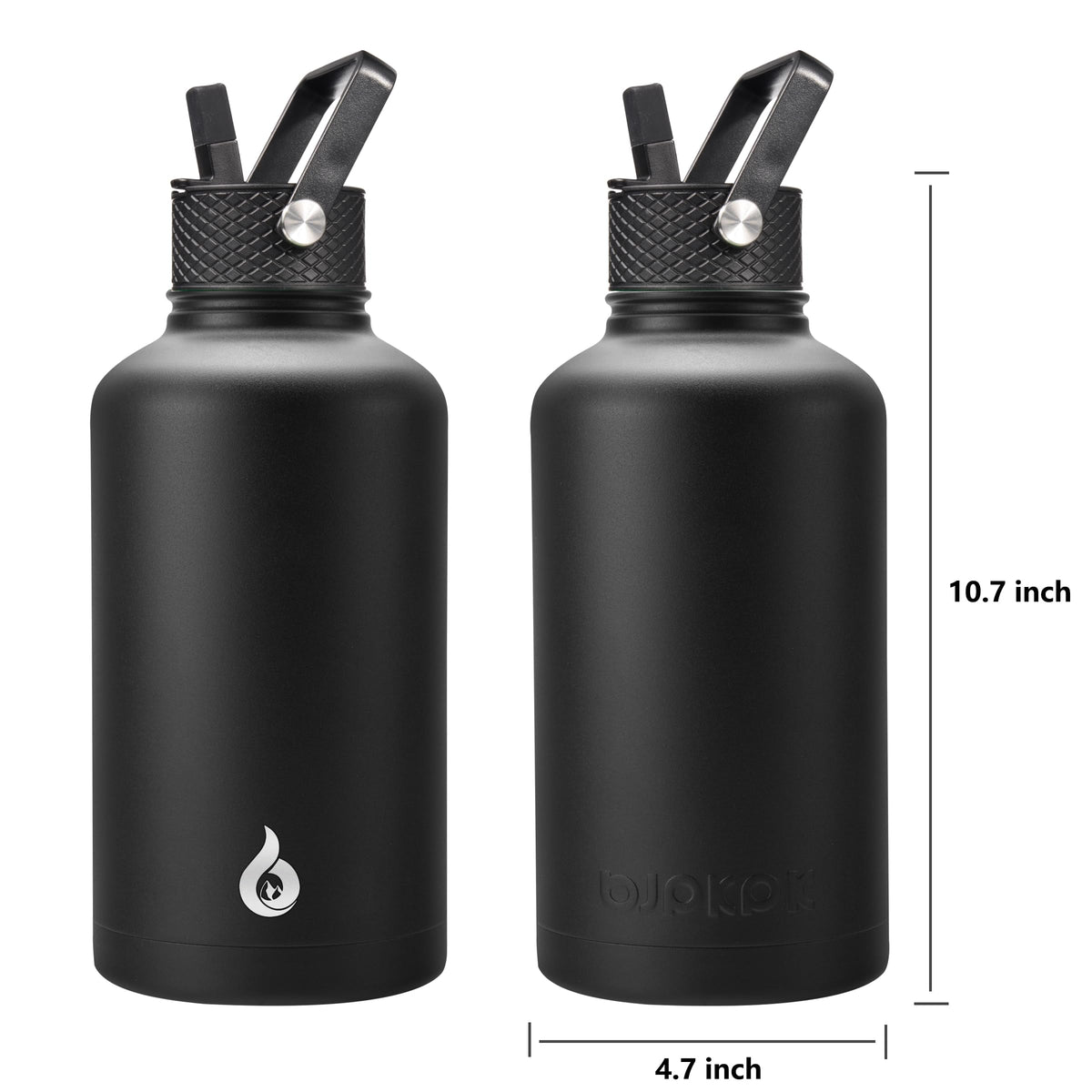 BJPKPK 64oz stainless steel water jug for daily hydration and long outings.