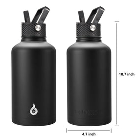 BJPKPK 64oz stainless steel water jug for daily hydration and long outings.