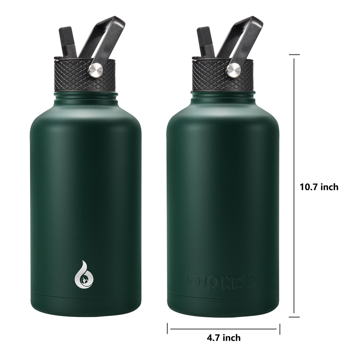 BJPKPK 64oz water jug designed for long workouts and outdoor adventures