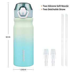 BJPKPK mint bottle with carry handle, portable design for travel and workouts