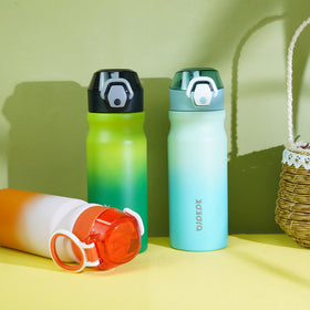BJPKPK mint bottle close-up of silicone spout for clean drinking