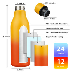 BJPKPK bottle strap enables easy carry during workouts.