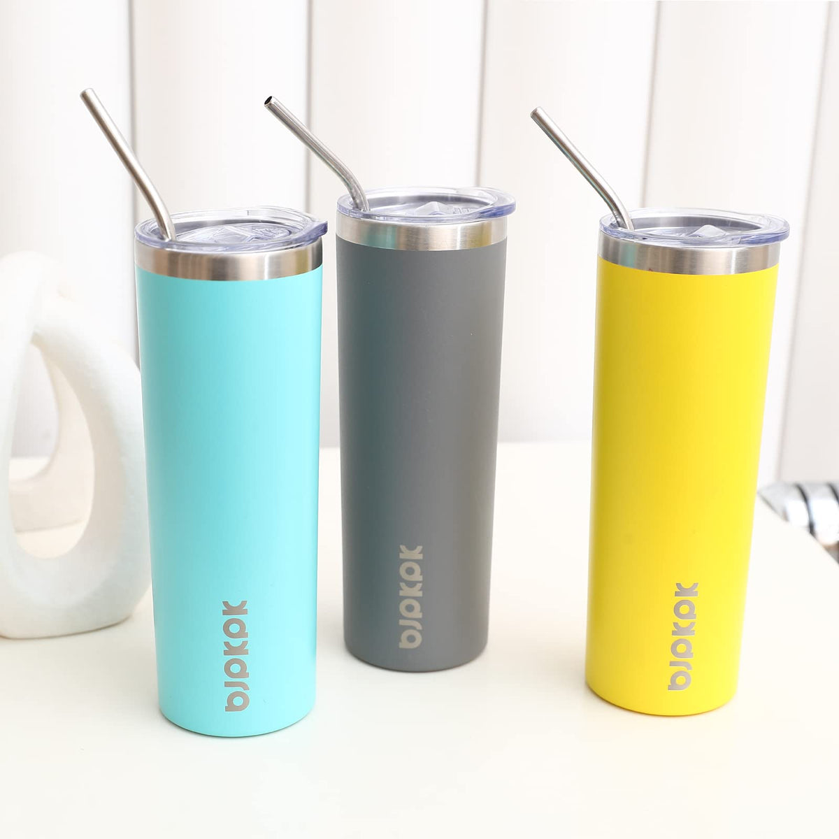 BJPKPK car cup holder friendly design fits in transit and at desk.