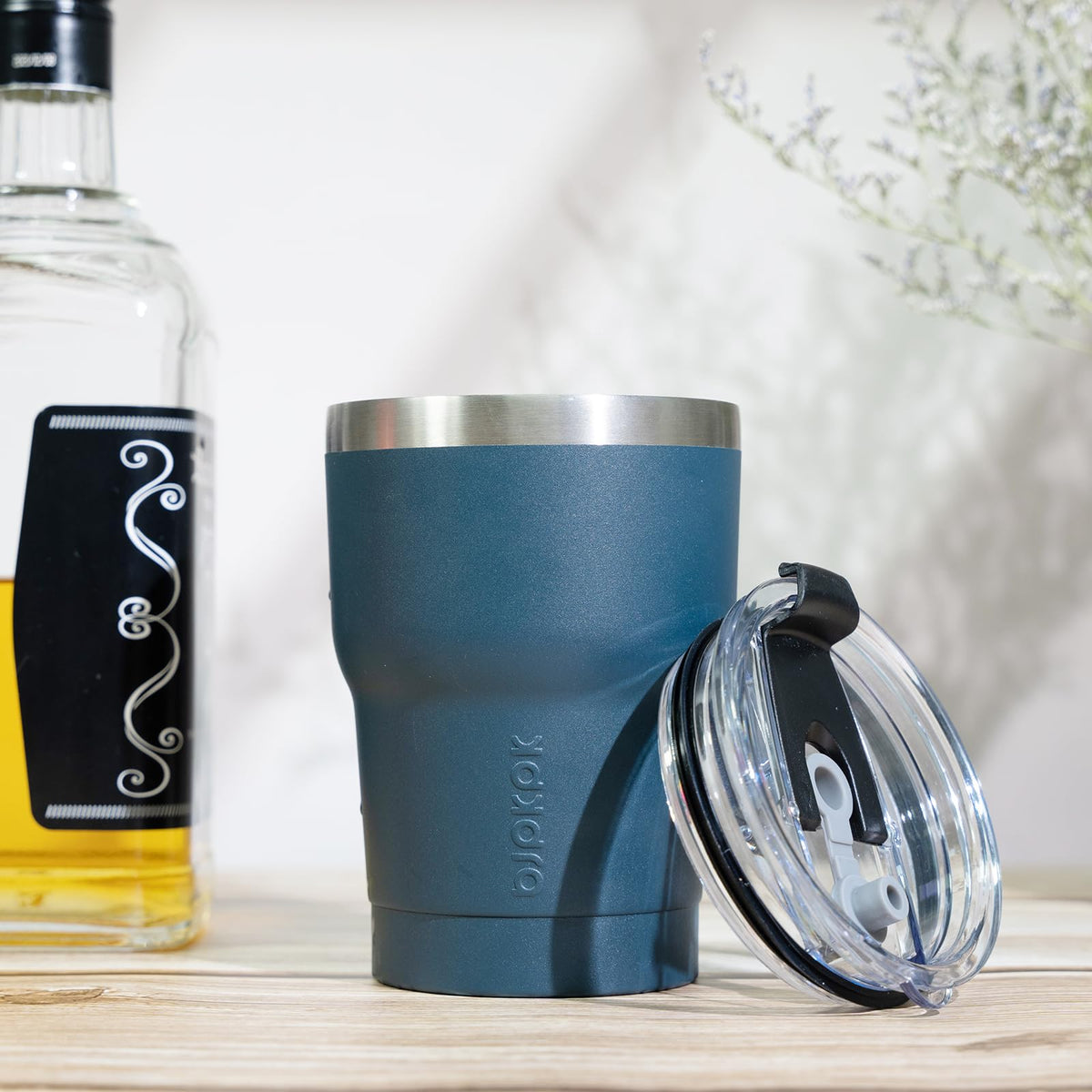 BJPKPK tumbler fits most cup holders with a narrow bottom
