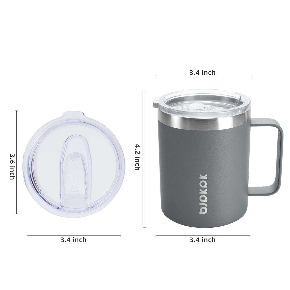 BJPKPK double vacuum insulation preserves beverage temperature longer