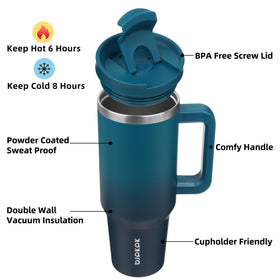 BJPKPK insulated stainless steel tumbler with double-wall design for temperature control