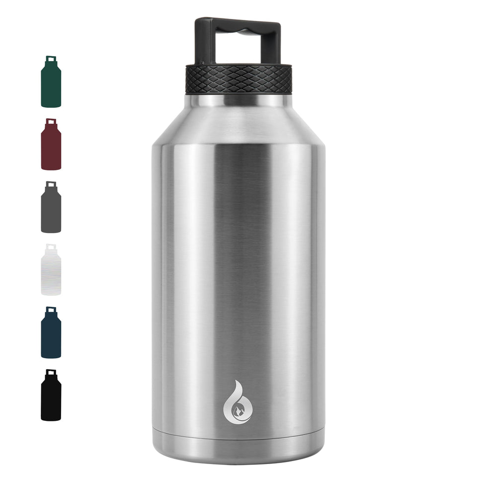 BJPKPK half gallon bottle with handle for easy transport.