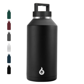 BJPKPK half gallon insulated bottle with durable handle for on-the-go hydration.