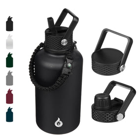 BJPKPK half gallon bottle with straw lid keeps beverages cold during workouts.