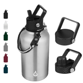 BJPKPK half-gallon bottle with straw lid ideal for on-the-go hydration