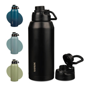 BJPKPK Half Gallon Water Bottle with wide-mouth cap for easy filling and cleaning.
