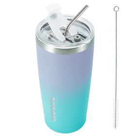 BJPKPK insulated tumbler with lid and straw for convenient daily hydration