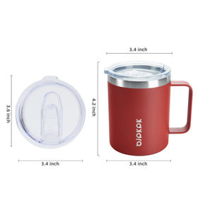 BJPKPK matte finish mug resists sweating, keeping hands dry.