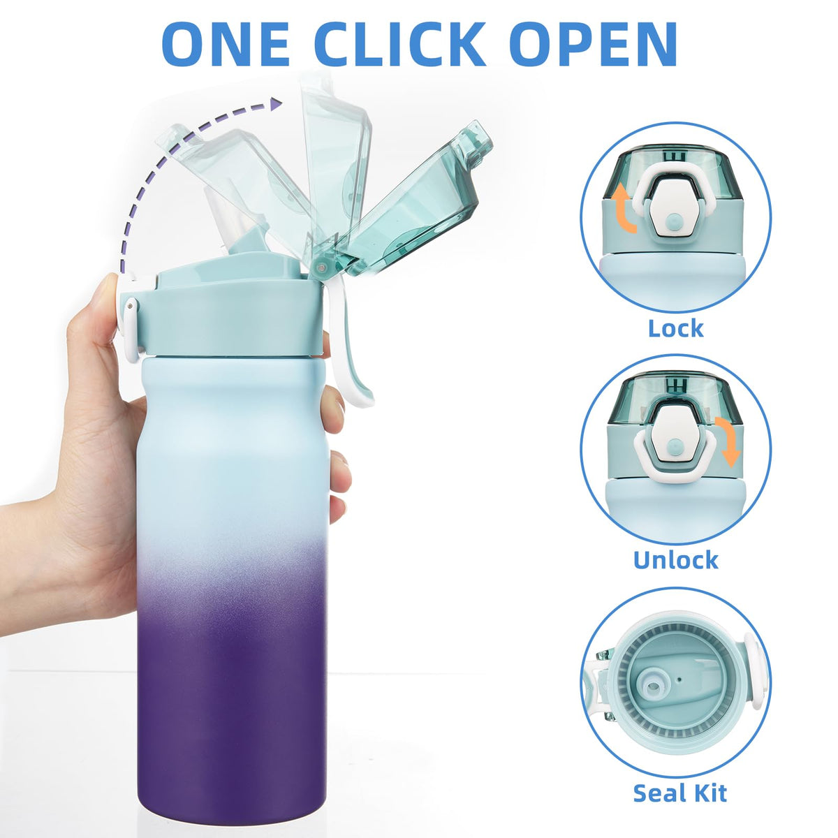 BJPKPK Ocean Dream with double-wall vacuum insulation maintains temperature