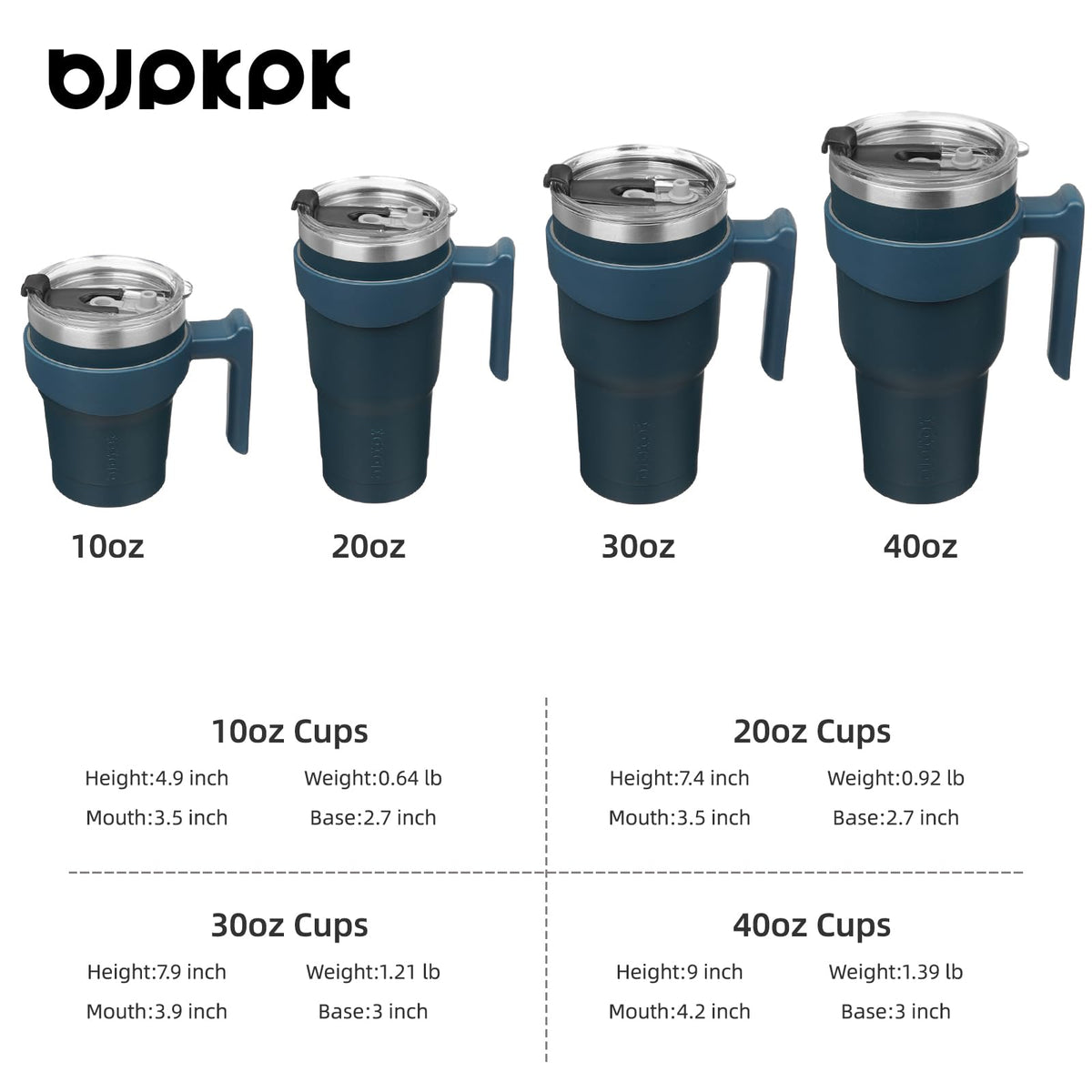 BJPKPK reusable straw included with the tumbler